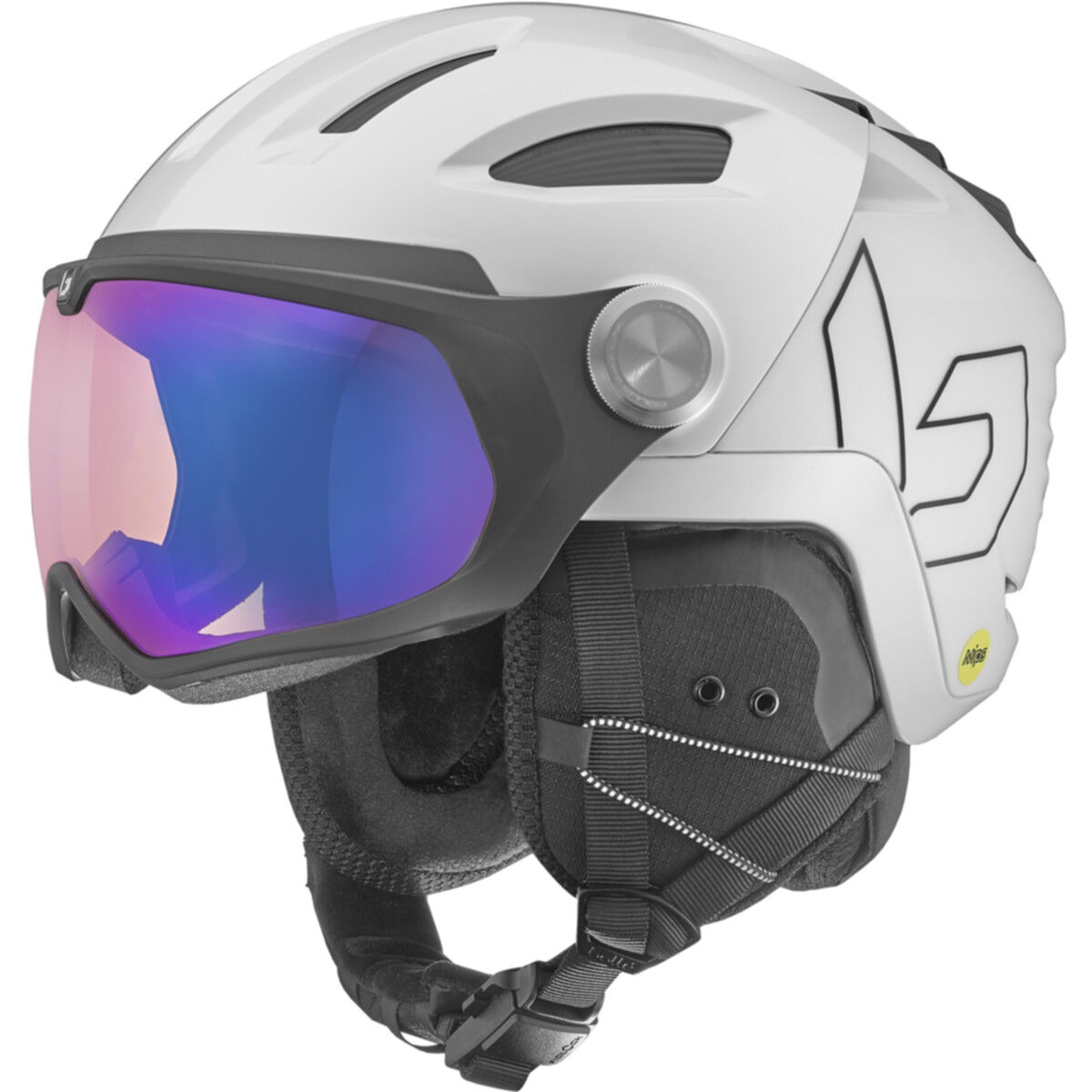 V-RYFT MIPS, White Pearl Shiny-Phantom Blue Cat 1 to 3, hi-res image number null